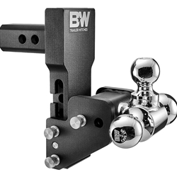 2" Multi-Pro Tow & Stow Adjustable Trailer Hitch Tri-Ball Mount 4.5" Drop 1-7/8" x 2" x 2-5/16") - TS10066BMP