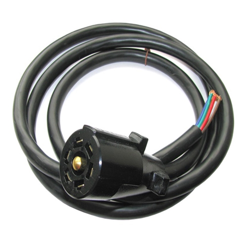 Round Molded Trailer Wire Connector