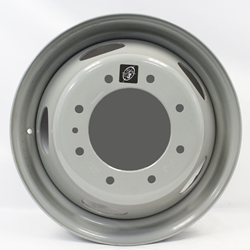 19.5" Steel Dual Wheel 8-225mm bolt circle fits F450/550 Ram 4500/5500 - X45464C