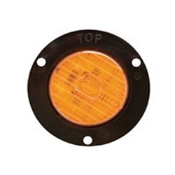 Triton 04232 Amber 2 Inch Round Clearance Sidemarker Light 