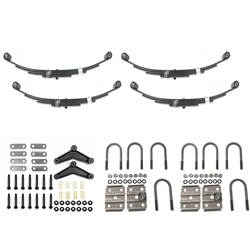 Southwest Wheel® Greaseable Tandem Suspension Kit for 3,500 lbs. Trailer Axles with No Hanger Brackets - HLWB3500-KIT-TANDEM