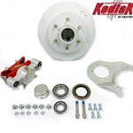 Kodiak® Single Wheel Disc Brake Kit for a 5,200 lbs. Trailer Axle - 1HRCM12DACKIT