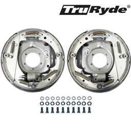 Pair of 12"x2" TruRyde® Hydraulic Free-Backing Brake Assemblies