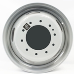 19.5" Steel Dual Wheel 10-225mm bolt circle fits F450/550 Ram 4500/5500 - X45510C