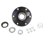 TruRyde® 5-5.5" Bolt Circle Trailer Hub with Parts for a 3,500 lbs. Trailer Axle -555LB1E-IPS