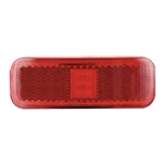 Red Rectangular Thin Line LED Marker/Clearance Light - MCL-44RB