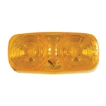 Amber Bullseye LED Marker/Clearance Light