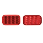 Miro-Flex Rectangular LED Stop/Turn/Tail Light (Red)