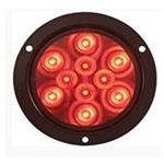 4” Round Sealed LED Stop/Turn/Tail Flange Mount Light