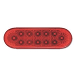 Miro-Flex 6” Oval Sealed LED Stop/Turn/Tail Light Red
