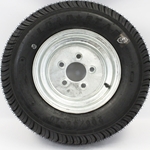 LoadStar 205/65-10E Tire Mounted on a 10"x6" Galvanized Wheel with a 5 lug 4.5" Bolt Circle -   5102090GALV