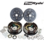 5-5.5" Bolt Circle 3,500 lbs. TruRyde® Trailer Axle Electric Brake Kit
