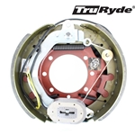 12-1/4" x 3-3/8" Left hand TruRyde® Electric Brake assembly for 9-10k Dexter or Lipper Trailer Axle - SWW023-450-00