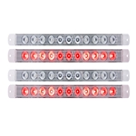 Streamline LED Clear Stop/Turn/Tail Light Pair