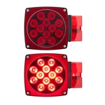 Waterproof LED Combination Tail Lights for Over 80” Applications Driver Side