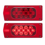 LED Combination Tail Light Driver Side w/ 6-LED license light 23 Dioides