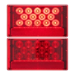 LED Combination Passenger Side Tail Light 18 Diodes