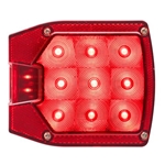 LED Combination Driver side w/License Plate illuminator  Tail Light for Over/Under 80” Applications