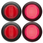Red GloLight™ Uni-Lite™ 3/4” Sealed LED Marker/Clearance Light Pair