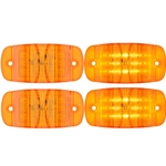 Amber Surface Mount Sealed LED Marker/Clearance Light Pair