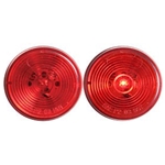FLEET Count™ 2” Round Sealed Red LED Marker/Clearance Light