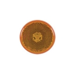 2.5” Round Sealed Amber LED Marker/Clearance Lights with Reflex