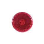 2.5” Round Sealed Red LED Marker/Clearance Lights with Reflex