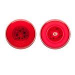 GloLight™ 2.5” Round Sealed Red LED Marker/Clearance Light