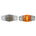 Clear Lens Mini Sealed Amber LED Horizontal-Vertical Marker/Clearance Light