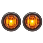 Amber Uni-Lite™ 3/4” Sealed LED Marker/Clearance Lights - P2 Pair