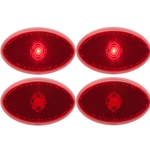 1-LED Red marker/clearance light Pair