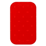 Red 3.5" x 2" self-adhesive reflector