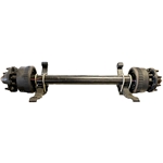 Dexter® 15,000 lbs. Electric Drum Brake Trailer Axle with a 74" Track and 45" Spring Centers - 7618780