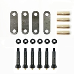 Max Single Axle Shackle Kit for Double Eye Springs - MAXAPX1BX
