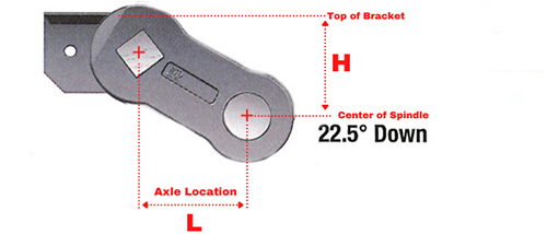 Dexter Torflex Torsion Axle 7,000 lb. #12T Dexter® Torflex® Rubber