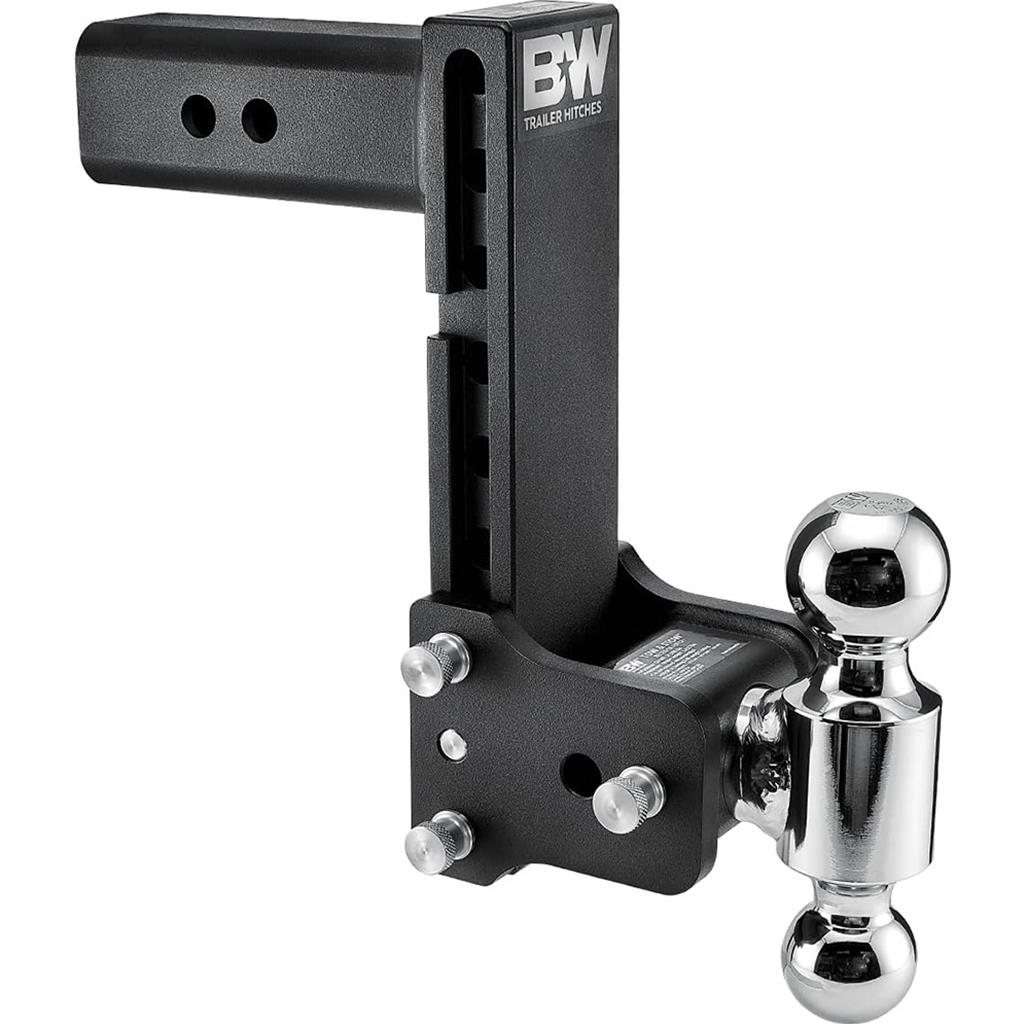thumbnail image 2 of Orion Motor Tech 2.5" Receiver Adjustable Trailer Hitch - 8" Drop/Rise, Dual Ball (2" & 2-5/16"), 18,500 Lb Capacity, Class 5 2 of 5