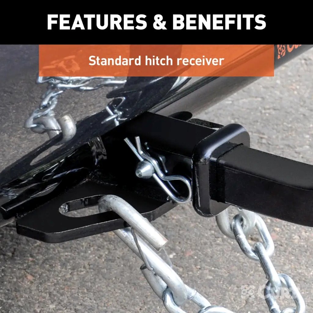 CURT Class 3 Trailer Hitch For Audi Q3 / Q3 Quattro - 2" Receiver, 3500 Lbs GTW