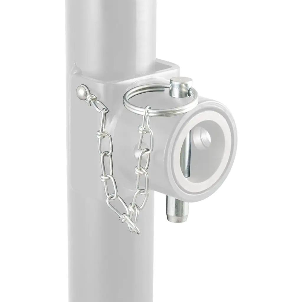 Premier Industries Bolt-On Jack Mounting Tube / Spud – Metal Swivel Mount – Trailer Jack Replacement - View #5