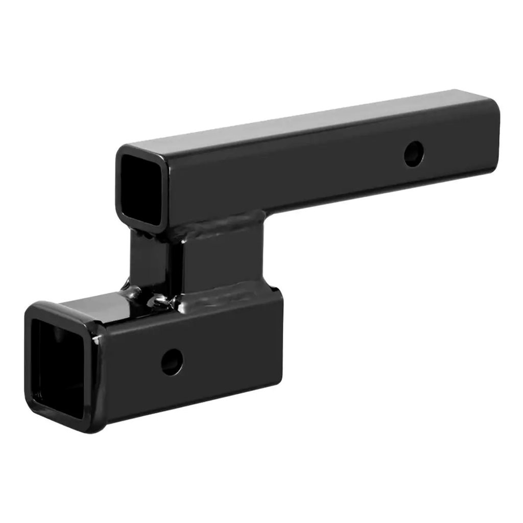 Adaptateur Attelage Remorque 1"1/4 Vers 2" - Extension De 6 Pouces - Neuf Noir