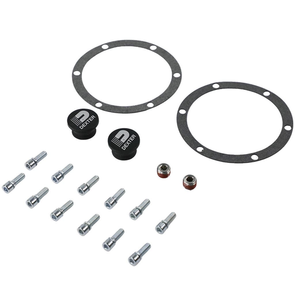 Dexter® Axle Dexter Fortress Aluminum Bolt-On Cap Service Kits
