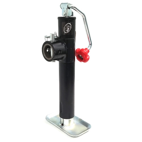 RAM Top Wind Tubular Swivel Trailer Jack - 5,000 Lb Capacity, Model TJP-5001-B