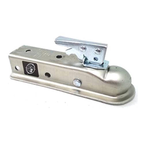 CURT 25128 Straight Tongue Trailer Coupler For 2-Inch Channel, 1-7/8-In