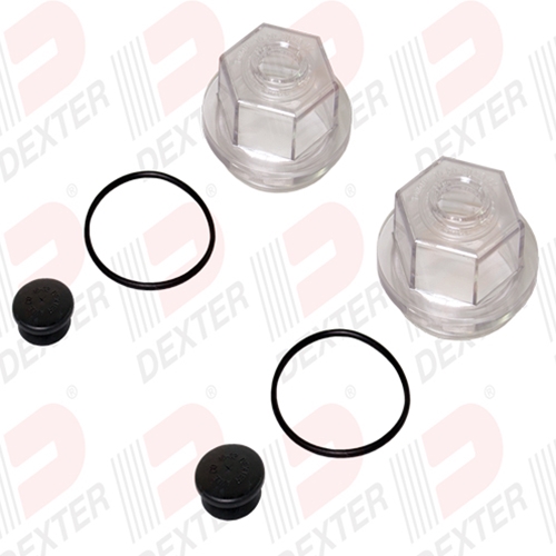 Dexter® Axle Fits Dexter 6 bolt and utility hubs, 2⁵⁄₈