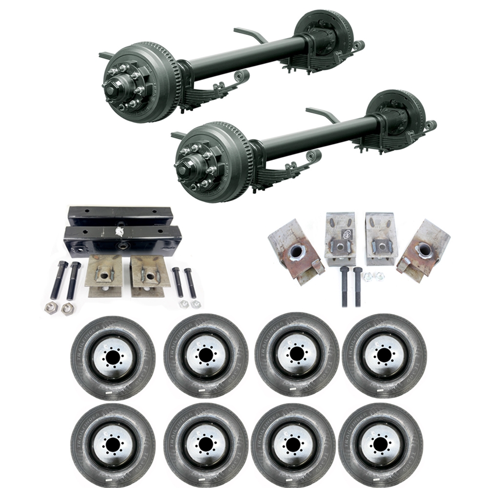 thumbnail image 2 of Dexter 10K General Duty Spring Eye Bolt Set With Equalizer Hardware - 13-140-03, 7-264, 7-169 2 of 5