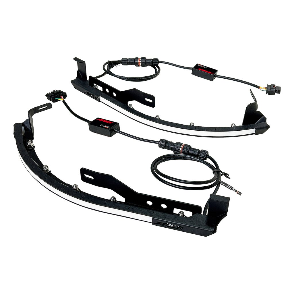Aries LED Fender Lights for Jeep Wrangler JL, Gladiator JT