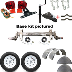 3,500 lbs. Dexter® Torflex® Torsion Axle Trailer Parts Kit