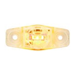 Clear Lens Yellow Mini Sealed LED Horizontal-Vertical  Marker/Clearance Light - MCL14CABFK