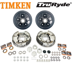 5-5.5" Bolt Circle 3,500 lbs. TruRyde® Trailer Axle Hydraulic Brake Kit with Timken® Bearings - BK555HYD-TK
