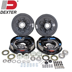 Dexter® 6-5.5" Bolt Circle 5,200 lbs. Trailer Axle Electric Brake Kit - BK13ELE-DB