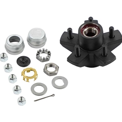 Dexter Pre-Greased Easy Assemble 5 on 4-1/2" Idler Hub for 3,500 lbs. Trailer Axle, 5-4.5 bolt circle - K08-248-1G